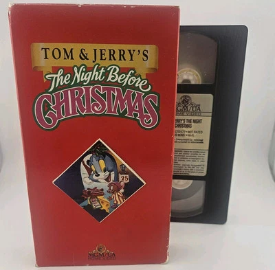 Tom And Jerry The Night Before Christmas VHS With Slipcover **Buy2Get1Free** - Image 1 of 4