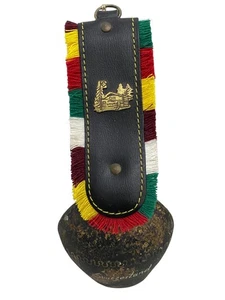 Campana de vaca suiza vintage de metal Suiza años 70 - Imagen 1 de 8