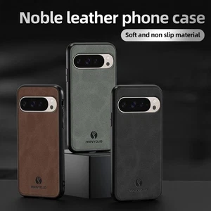 Für Google Pixel 10 Pro XL Premium PU Leder Magnet Hülle Stoßfest TPU Cover - Bild 1 von 18