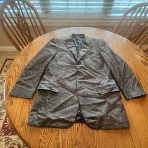 Ermenegildo Zegna Men's 3 Button Blazer Sport Coat Wool Cashmere Jacket 52 US 42 - Picture 1 of 14