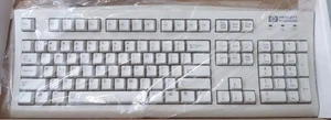 VINTAGE HP HEWLETT PACKARD PS/2 WINDOWS KEYBOARD MODEL: SK-2502 RM0-KBRK - Picture 1 of 4