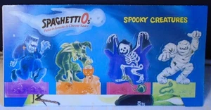 Spaghettio's Spooky Creatures Cardboard Figures & Mask Unpunched on Card  - Picture 1 of 2