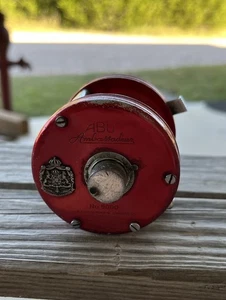 Abu Garcia Ambassador 5000 Fishing Reel Red Sweden - Picture 1 of 8
