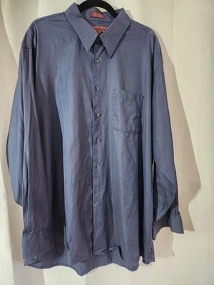 Men's JoS Banks Corporate Collection 80's 2ply Blue 100% Cotton SZ 18 X 35 - Image 1 of 3