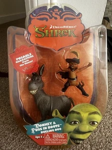 Donkey & Puss in Boots “Dueling Duo” action figure set - Picture 1 of 2