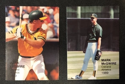 (2) x cartas colecionáveis de beisebol e quadrinhos PlayBall Pacific 1989 Mark Mcgwire - Imagem 1 de 2