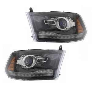 For 2016 2017 2018 2019 RAM 2500 Headlight Assembly Pair (CAPA) - Picture 1 of 5