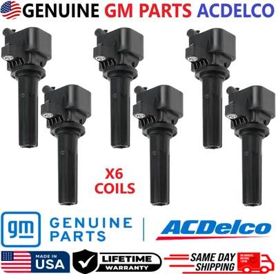 GENUINE H6T15272ZC GM ACDelco Ignition Coils For 2006-2012 Chevrolet GMC Hummer - Image 1 of 4