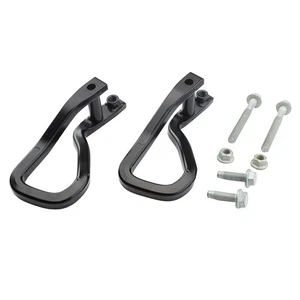 2019-2026 GMC Sierra 1500 Front Tow Recovery Hooks 84195907 Black Genuine OEM GM - Picture 1 of 10