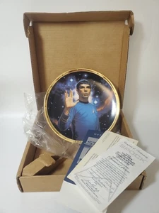 Vintage Star Trek 25th Ann Limited Edition Hamilton Collector Plate SPOCK - Bild 1 von 11
