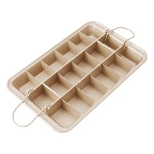Non Stick Brownie Baking Pan with Dividers Rectangular Baking Pan for Baking ... - Picture 1 of 6