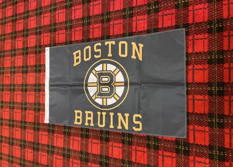 Brand New Boston Bruins flag 3 foot by 5 foot Cover