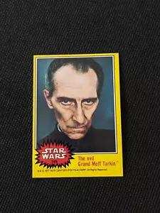 1977 Star Wars Series 3 The Evil Grand Moff Tarkin Card #149 - Picture 1 of 5