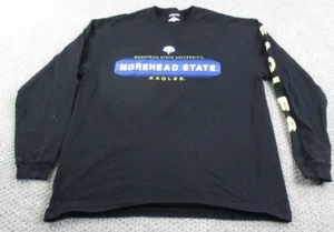 Morehead State Eagles Shirt Mens Extra Large Black Sports Long Sleeves Mens - Picture 1 of 14