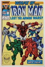 What If...? #8 (1989, Marvel) VF/NM Vol 2 Iron Man Lost the Armor Wars