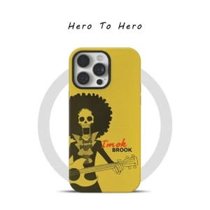 One Piece Brook Anime do iPhone 11 12 13 14 15 16 Case Etui ochronne Cover - Zdjęcie 1 z 2