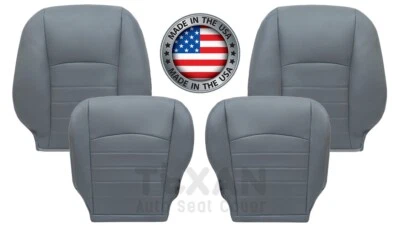 Cubierta de asiento de vinilo gris para parte inferior del conductor Dodge Ram ST 2013 a 2018 Tradesman Foto 1 de 4