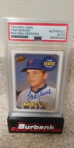 2003 Topps Tom Seaver All Time Fan Favorites #135 Authentic Auto PSA Certified