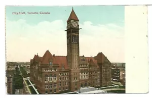 (1924) 1920's P/C ONT TORONTO CITY HALL UNUSED - Picture 1 of 2