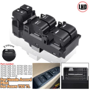 Interruttore alzacristalli elettrico LHD sinistro Drivers Master per Acura TSX 2009-2014 - Foto 1 di 12