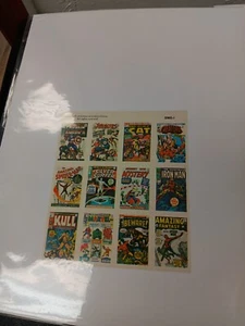 1974 Marvel Comics Group Collectable Stamps Mix And Match Marathon  - Picture 1 of 4