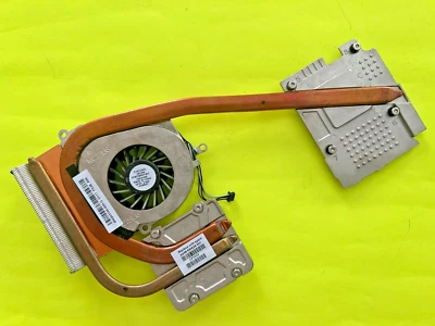 690628-001 Genuine HP EliteBook 8560w  CPU Cooling Fan + Heatsink - Image 1 of 4