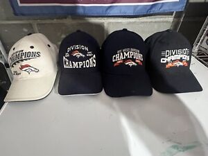 Denver Broncos AFC West champions Hat 2005 2011 2012 2014