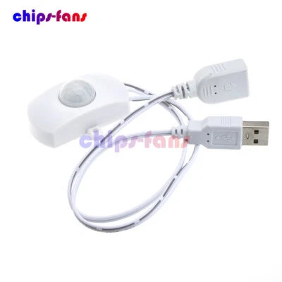 Motion Sensor Light Switch DC 5-24V 5A PIR Motion Sensor Auto ON OFF Switch - Image 1 of 4