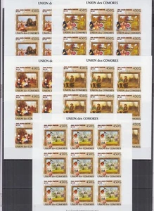 ST761I9. Comores - MNH - Art - John Joseph Enneking - imperf - Picture 1 of 1