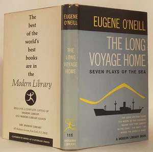 MODERN LIBRARY ~ EUGENE O'NEILL ~ THE LONG VOYAGE HOME: 7 PLAYS ~ Dust Jacket - Imagen 1 de 1