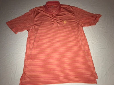 Camisa Polo de Golf Under Armour Naranja Para Hombre Grande "La Jolla CC" ¡USADA EN EXCELENTE ESTADO! Foto 1 de 3