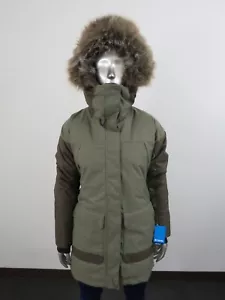 NWT Womens Columbia Mount Si Down Insulated Winter Parka Hooded Jacket - Green - Picture 1 of 15