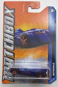Matchbox - MBX City - Batmobile blu - Nuovo su carta - Foto 1 di 1
