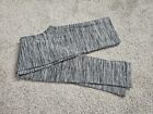 MAZE Collection Fleece Lined Leggings High-Waisted Soft Warm Gray and Black- S/M