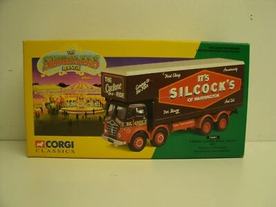 NOS Corgi Classics The Showmans Range Foden Closed Pole Truck Set Silcock's12601 - Image 1 of 4