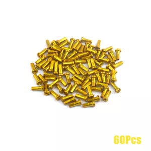 60Pcs Mountain Bike Spoke Cap Bicycle Wheel Spoke Nipple MTB Road Bike Spoke Cap - Picture 1 of 18