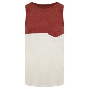 Camiseta sin mangas Vans Off The Wall cuello redondo blanco/marrón para hombre VN0ONXFXM - Imagen 1 de 1
