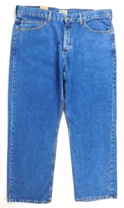 Pantalones de mezclilla Schmidt Workwear para hombre azules calce relajado resistentes 42 x 32 nuevos con etiquetas - Imagen 1 de 6