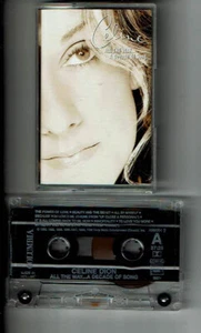 Celine Dion K7 Kassette Audio Dolby All The Way A Decade Of Song - Columbia - Picture 1 of 5