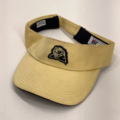Visera de golf Panthers calidad sol de The Game amarillo azul Foto 1 de 4
