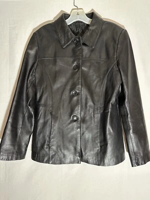 Женская кожаная куртка Studio Works размер M - Изображение 1 из 4