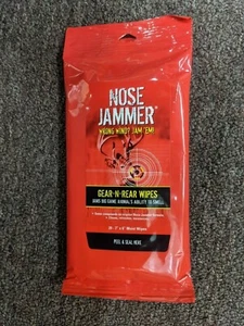 Nose Jammer Gear-and-Rear Odor Eliminating Wipes 20 Pk - Picture 1 of 2