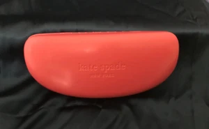 Kate Spade New York  Eyeglasses Sunglasses Case Hard ClamShell Coral Pink  - Picture 1 of 3