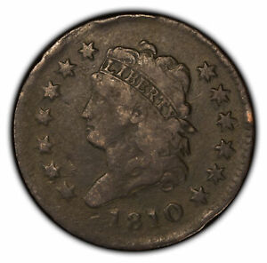 1810 1c Classic Head Large Cent - Fine Details - SKU-Y3685