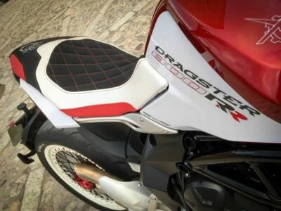 MV Agusta Dragster 800 Tappezzeria Italia Aosta-SP Camoscio Rivestimento Sella - Изображение 1 из 4