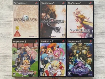 SONY PS2 Shadow Hearts 1 2 From The New World & Mana Khemia 1 2 & Odin Sphere - Image 1 of 4