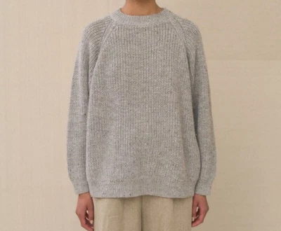 Lauren Manoogian... Shaker tejido raglán... ¡Suéter de gran tamaño! Foto 1 de 4