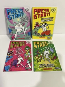 Press Start Series! lot of 4 paperback Scholastic Chapter books Thomas Flintham - Bild 1 von 6