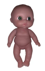 "Muñeco bebé Berenguer gordito 5,5"" goma ojos verdes 14-14 sin accesorios"  - Imagen 1 de 8