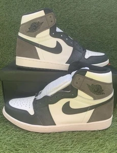 Size 10 - Jordan 1 Retro OG High Dark Mocha - Picture 1 of 12